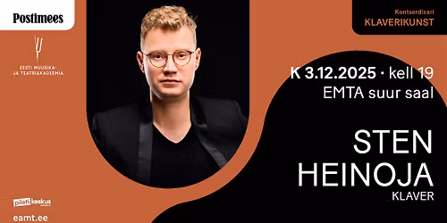 Klaverikunst. Sten Heinoja (klaver)