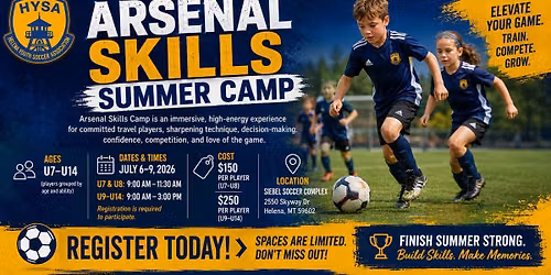 Arsenal Skills Summer Camp