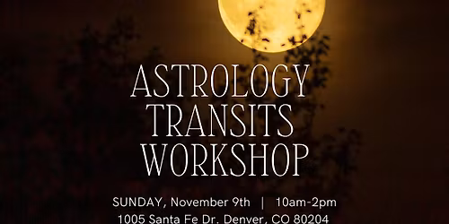 Astrology Transits Workshop