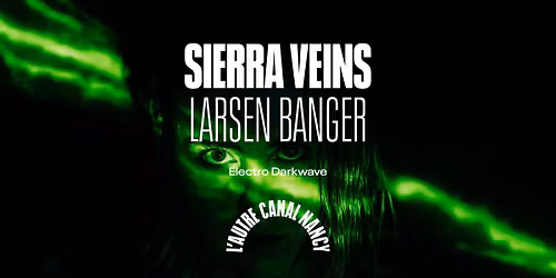 Sierra Veins + Larsen Banger \u2022 L'Autre Canal Nancy
