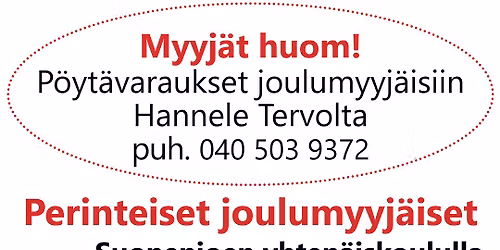 Perinteiset Joulumyyj\u00e4iset