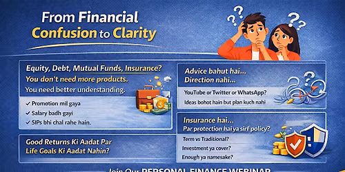 Personal Finance session- From confusion to clarity