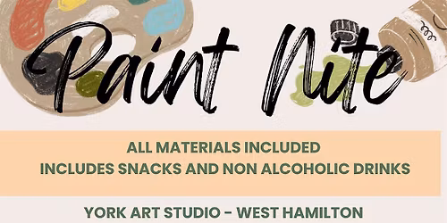 Paint Nite  Art Event in Hamilton. Fun creative event.