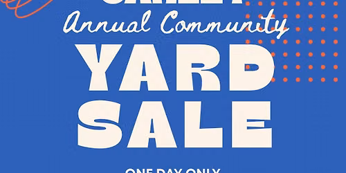 Community Yard Sale Day 