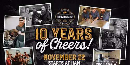 Celebrating 10 Years of Cheers!