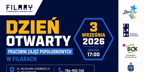 Dzie\u0144 otwarty Pracowni Zaj\u0119\u0107 Popo\u0142udniowych 2026 2027