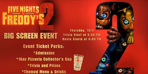Five Nights at Freddie's 2 Premiere Big Sceen Event