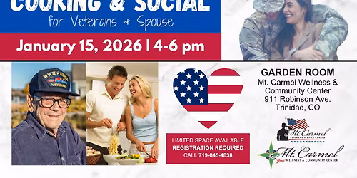 Cooking & Social for Veterans and Spouse