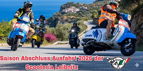 Saison Abschluss Ausfahrt 2026 der Scooteria Leibnitz