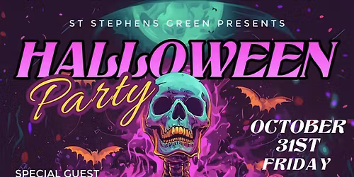 Halloween Dance party and Costume contest. Food, drinks and dancing .