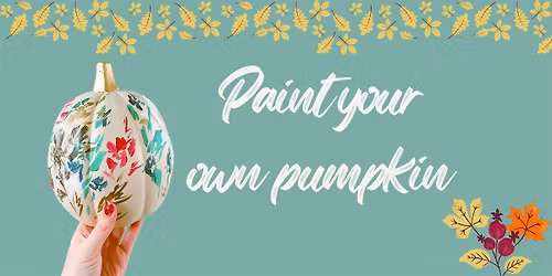 Make & Mingle- Autumn-Ceramic pumpkin painting