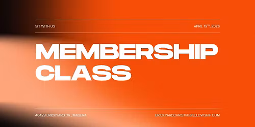 Membership Class