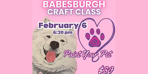 Paint Your Pet Class