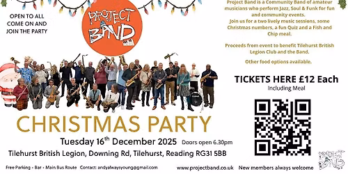 Project Band Christmas Party