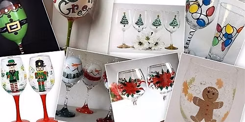 Toledo Wine Glass Paint & Sip Party - Pick Your Design