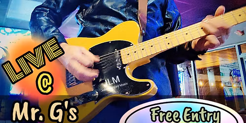 "John Langley" LIVE @ Mr. G's Bar & Grill