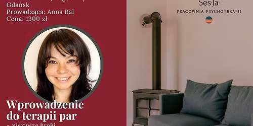 Wprowadzenie do terapii par - warsztat z Ann\u0105 Bal