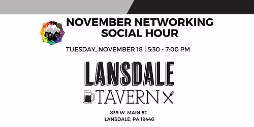 November Networking Social Hour in Lansdale