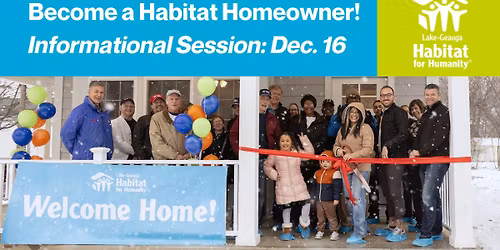 Habitat Homeownership Informational Session