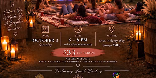 Sound Bath & Meditation on the Ranch (Jurupa Valley)