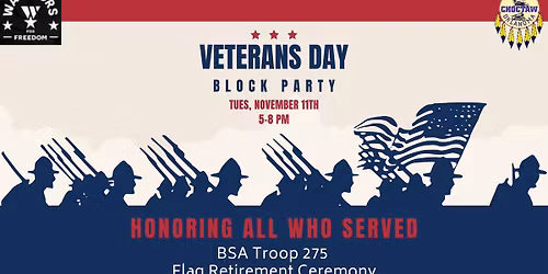 Veteran's Day Block Party