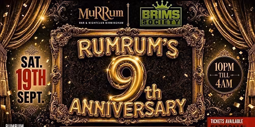 RumRum's 9th Anniversary \u2014 The Golden Era