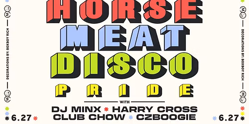 Horse Meat Disco: Pride - An All Building Event!