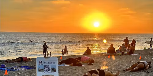 Sunset Strength & Surrender: Beach Pilates + Yin Yoga