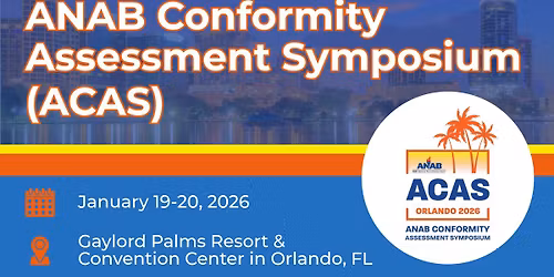 2026 ANAB Conformity Assessment Symposium (ACAS)