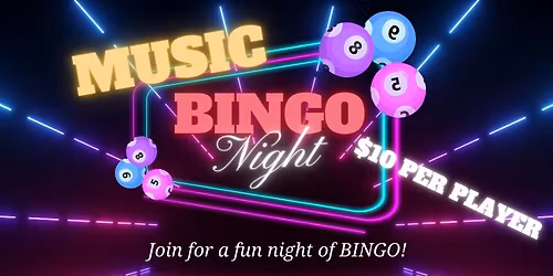 Music Bingo 2026!