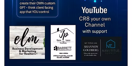 Tech Tuesday ~ come CR8 Custom GPTs & YouTube channels with us!
