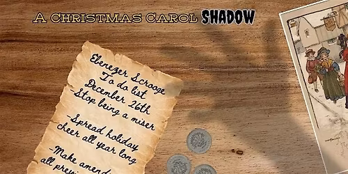 Akron - Mystery Dinner Party - A Christmas Carol Shadow