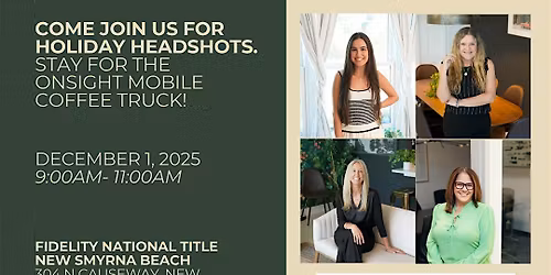 Jingle & Java | Coffee & Headshots Event