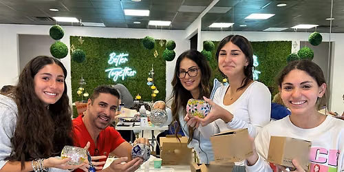 Mosaic Art Classes Broward County: Turkish Lamp Making Workshop