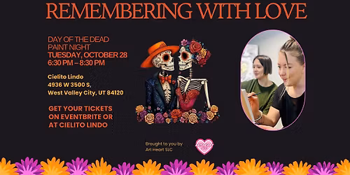 Day of the Dead Paint Night at Cielito Lindo