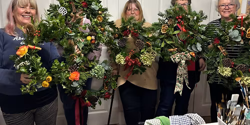 Wreath Making with Prosecco