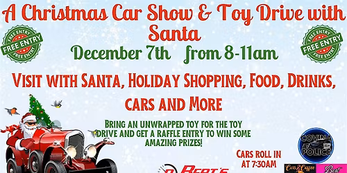 Christmas Car Show & Toy Drive with Santa
