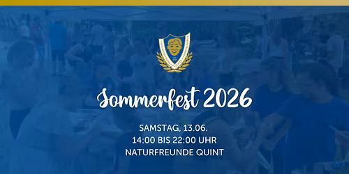 Sommerfest \u201eBlau-Wei\u00df\u201c Ehrang 2026