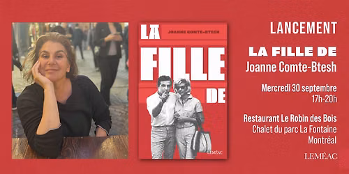 LANCEMENT | JOANNE COMTE-BTESH | LA FILLE DE