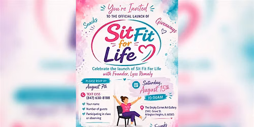 Sit Fit For Life Launch Party