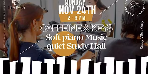 Caffeine & Keys \u2014 Study Vibes Only