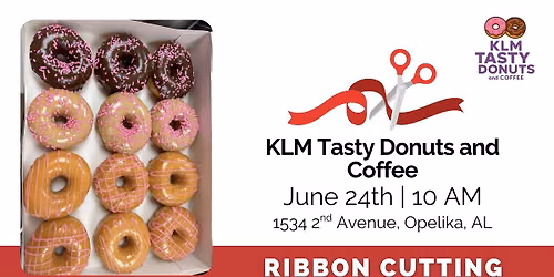 Ribbon Cutting: KLM Tasty Donuts and Coffee