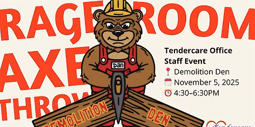 RAGE at Demolition Den - Employee Event