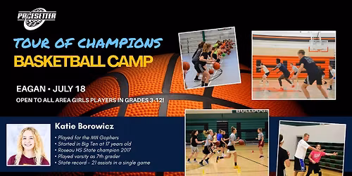 Eagan Tour of Champions Basketball Camp