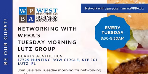 Networking With WPBA\u2019s Tuesday Morning Lutz Focus Group