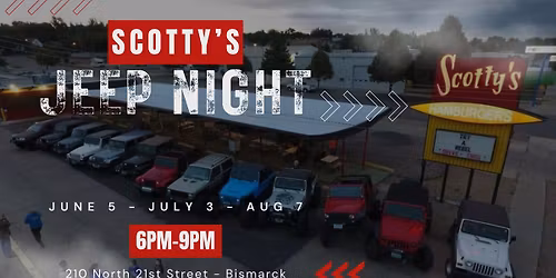 Jeep Night @ Scotty's Drive-In