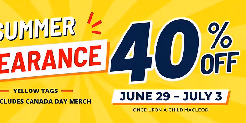 \u2600\ufe0f Summer Clearance \u2013 40% OFF!