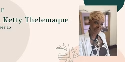 Shiur with Ketty Thelemaque