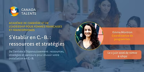 S'\u00e9tablir en C.-B. : ressources et strat\u00e9gies