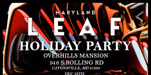 Maryland Leaf 2025 Holiday Party
